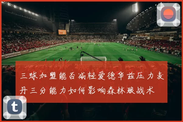三球加盟能否减轻爱德华兹压力麦丹三分能力如何影响森林狼战术