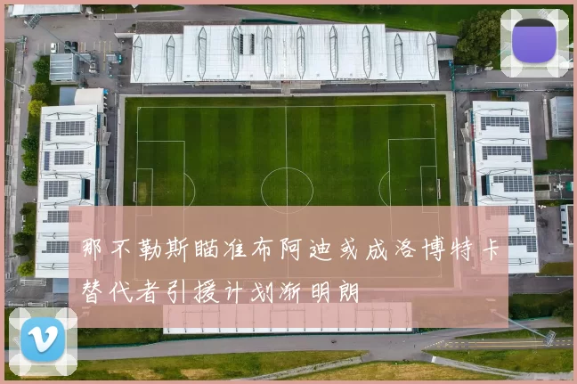 那不勒斯瞄准布阿迪或成洛博特卡替代者引援计划渐明朗